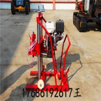 混凝土钻孔取芯机 岩石地面打眼机 汽油动力多功能机械