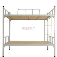 上下铺铁床 安静稳定让你可以舒适的躺平在宿舍床上